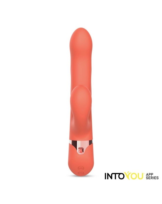 Intoyou App Series Mindy Vibe with Up and Down Beads Ring, Finger and Pulsation with APP