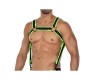 Cut4Men H4RNESS05 Chest Harness Neon Green One Size