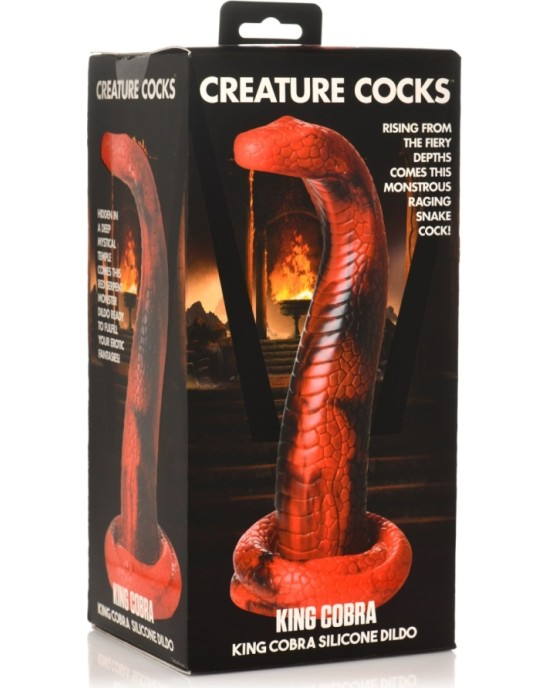 Xr - Creature Cocks KING COBRA SILIKONA DILDO