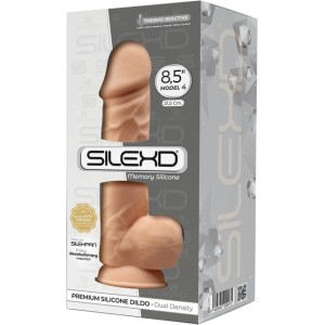 Silexd SILIKONA DILDO 4. MODELIS 8,5 " FLESH