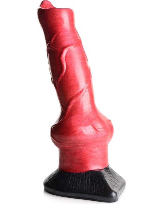 Xr - Creature Cocks ELLES HUNDS SUŅU SILIKONA DILDO 19 CM X 6 CM