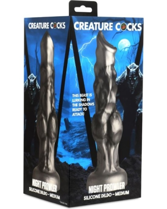 Xr - Creature Cocks NAKTS PROWLER VIDĒJS SILIKONA DILDO