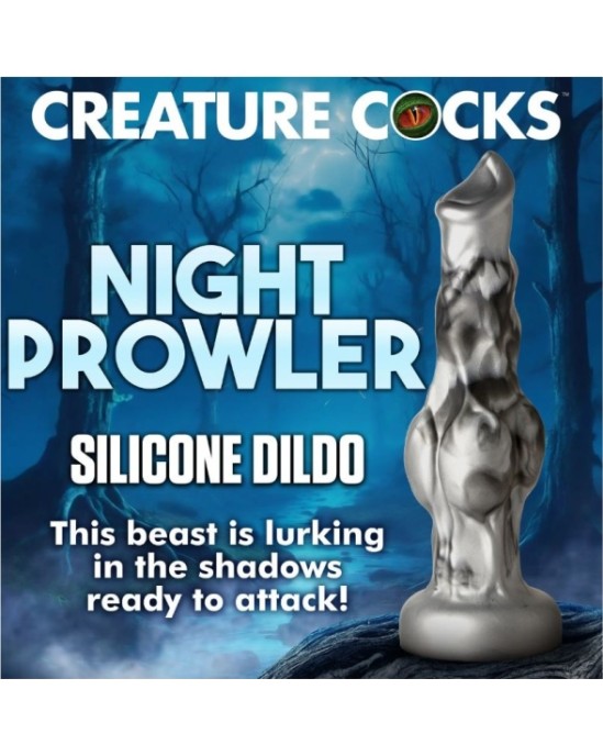 Xr - Creature Cocks NAKTS PROWLER VIDĒJS SILIKONA DILDO