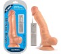 Vscnovelty VIBRĒJOŠS PENIS MR RUDE BUZZER FLESH 25'4 CM