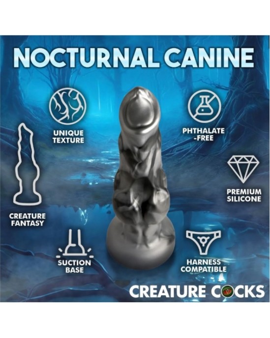 Xr - Creature Cocks NAKTS PROWLER VIDĒJS SILIKONA DILDO