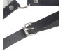 Subblime Fetish SUBBLIME - LEATHER BELT HARNESS BLACK ONE SIZE