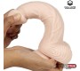 Liketrue Reālistisks Dildo šķidrais silikona divslāņu 8.25 balts