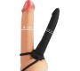 Mythology Fantasy Dildo MYTHOLOGY - COBI ONYX ANAL DILDO WITH COCK AND TESTICLE RING 13 SILICONE CM