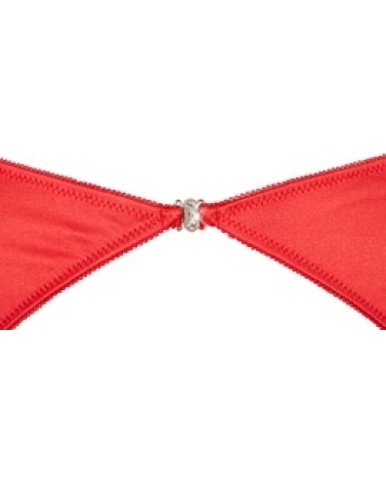 Cottelli Lingerie Shelf Bra Set red 85C/L