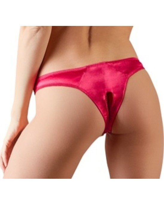 Cottelli Lingerie Briefs Pearls red S