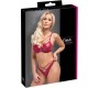 Cottelli Lingerie Bra Set red 85B/L