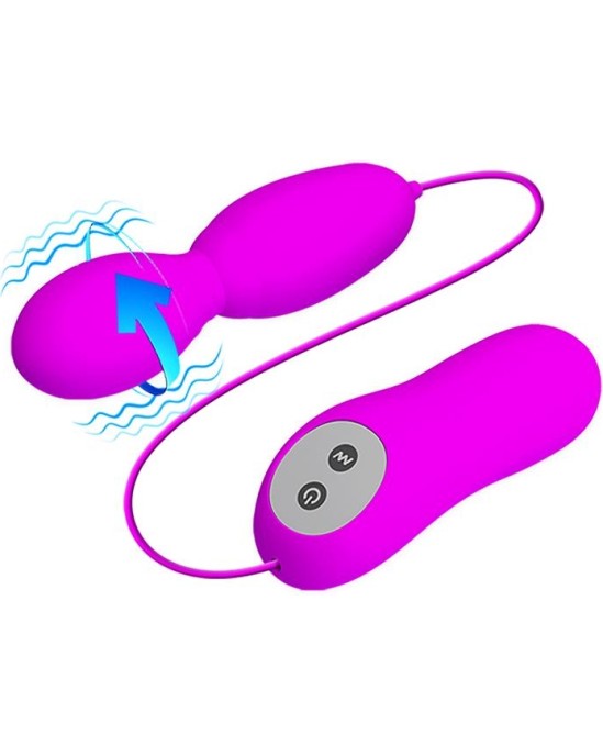 Prettylove Vega vibrējošā un rotējošā ola