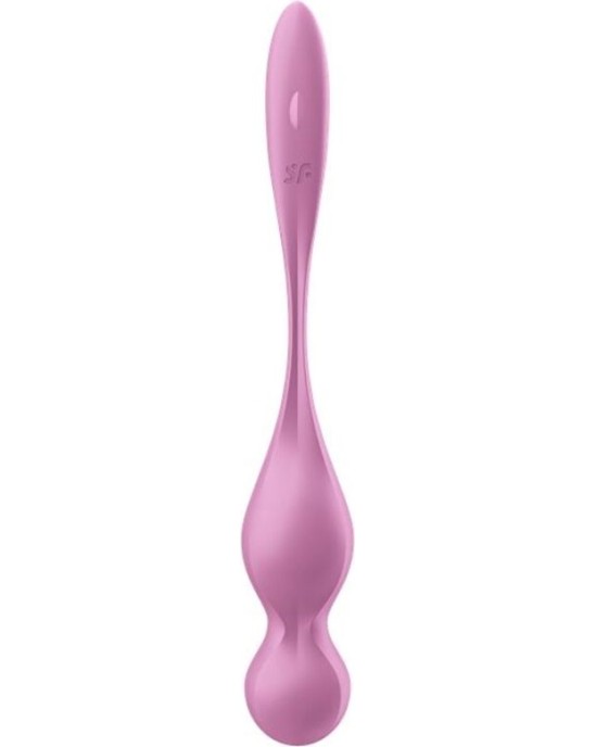 Satisfyer Balls APMIERINĀTĀJS - LOVE BIRDS VIBRATING KEGEL BALLS PINK