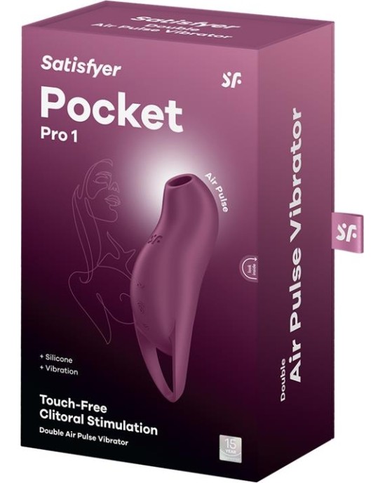 Satisfyer Карманный Pro 1 Красный