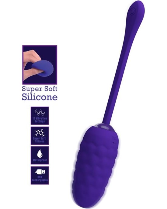 Prettylove Marina Vibrējošā ola Violetā