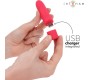 Intense Fun INTENSE — SYMONE USB UZLĀDĒJAMS VIBRĒJOŠS BULLET 8 VIBRATIONS RED 10 x 2,2 CM