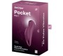 Satisfyer Air Pulse SATISFYER - POCKET PRO 1 CLITORIS STIMULATOR GARNET