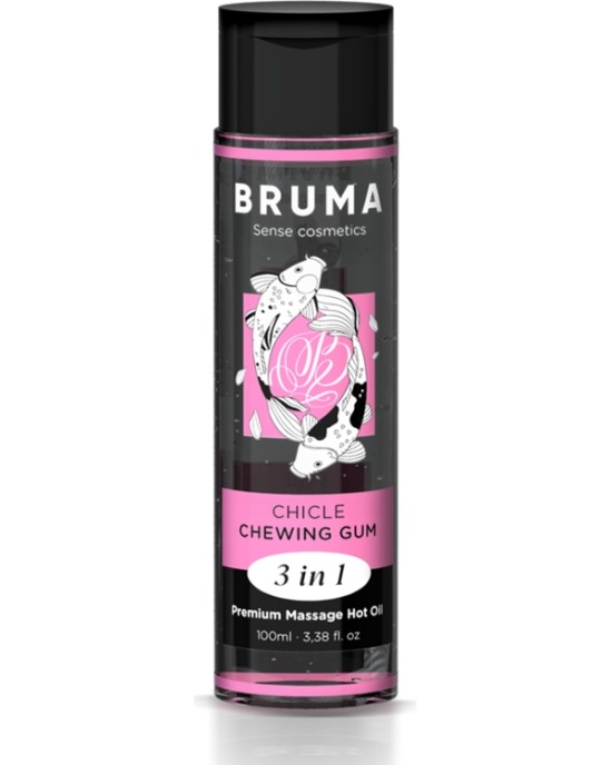Bruma PREMIUM MASĀŽAS KARSTĀ EĻĻA KOŠĻĀLĀ GUMIJA 3 IN 1 - 100 ml