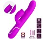 Pretty Love Flirtation PRETTY LOVE - RABBIT VIBRATOR WITH LICKING FUCHSIA