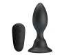 Mr Play ANAL PLUG WITH VIBRATION BLACK REMOTE CONTROL