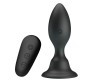 Mr Play ANAL PLUG WITH VIBRATION BLACK REMOTE CONTROL