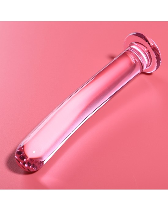 Nebula Series By Ibiza MODEL 17 DILDO BOROSILICATE GLASS 18.5 X 3 CM PINK