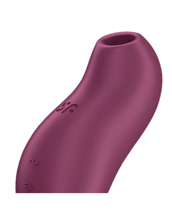 Satisfyer Air Pulse SATISFYER - POCKET PRO 1 CLITORIS STIMULATOR GARNET
