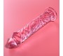 Nebula Series By Ibiza MODEL 12 DILDO BOROSILICATE GLASS 17 X 3.5 CM PINK