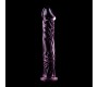 Nebula Series By Ibiza MODELIS 12 DILDO BOROSILIKĀTS STIKLS 17 X 3,5 CM ROZĀ