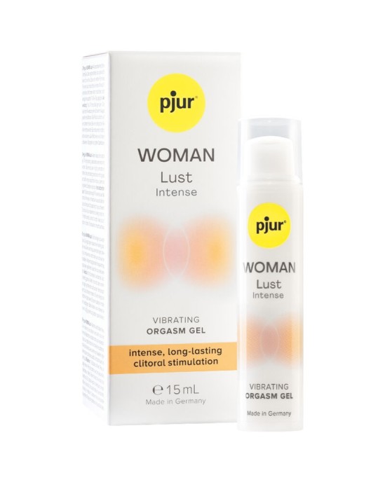 Pjur WOMAN LUST INTENSE VIBRĒJOŠS GELS ORGASMAM 15 ML