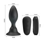 Mr Play ANAL PLUG WITH VIBRATION BLACK REMOTE CONTROL