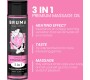 Bruma PREMIUM MASĀŽAS KARSTĀ EĻĻA KOŠĻĀLĀ GUMIJA 3 IN 1 - 100 ml