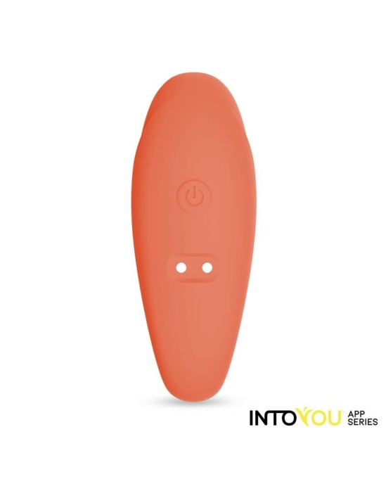 Intoyou App Series Couple Toy with App Flexible Silicone Salmon