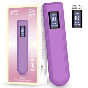 Digital Whim Display Vibrator Bullet 12,9 cm