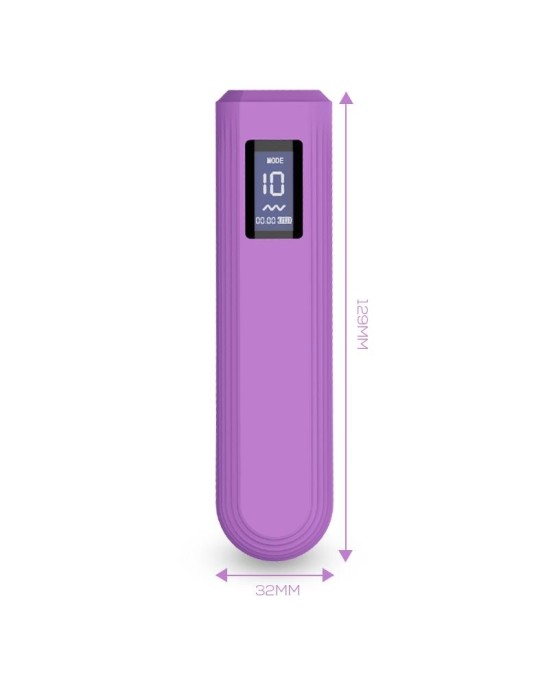 Digital Whim Display Vibrator Bullet 12,9 cm