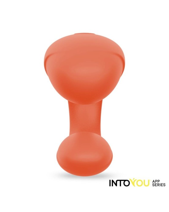 Intoyou App Series Couple Toy with App Flexible Silicone Salmon