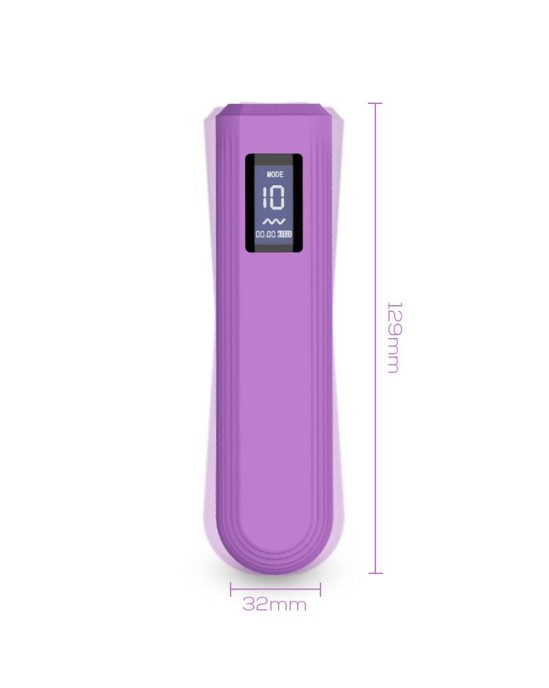 Digital Whim Display Vibrator Bullet 12,9 cm