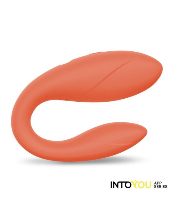 Intoyou App Series Couple Toy with App Flexible Silicone Salmon