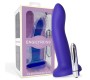 Dildox By Engily Ross Dildo que Cambia de Color Azul a P?rpura con Vibraci?n Talla M Silicona L?quida 17 cm