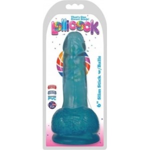 Xr - Lollicock DILDO AR sēkliniekiem SLIM STICK BERRY 1524 CM"