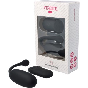 Virgite - Eggs VIBRATOR EGG G7 UZLĀDĒJAMS MELNS