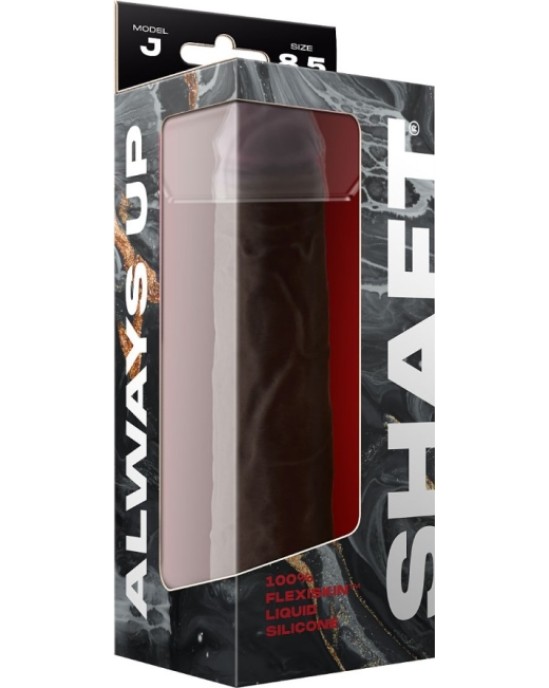 Shaft MODEL J 8.5 LIQUIDE SILICONE DONG - MAHOGANY