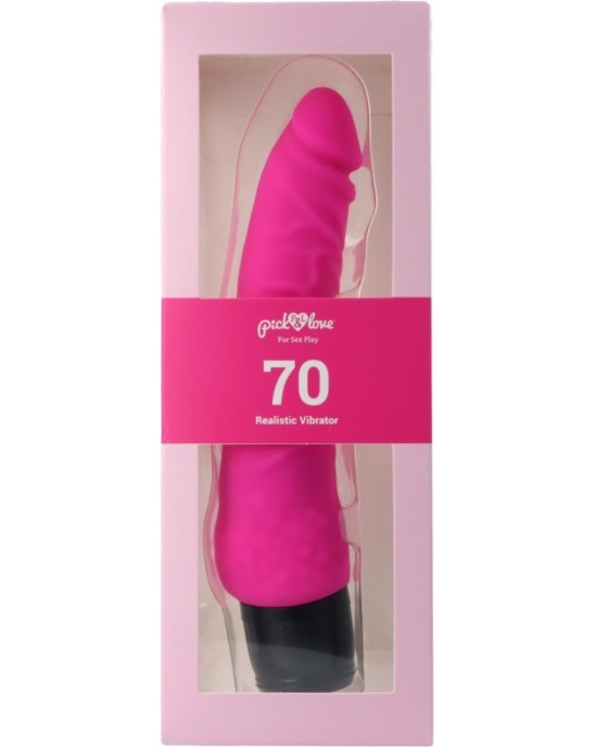 Pick&Love Nº 70 REĀLISTS VIBRATORS ROZĀ