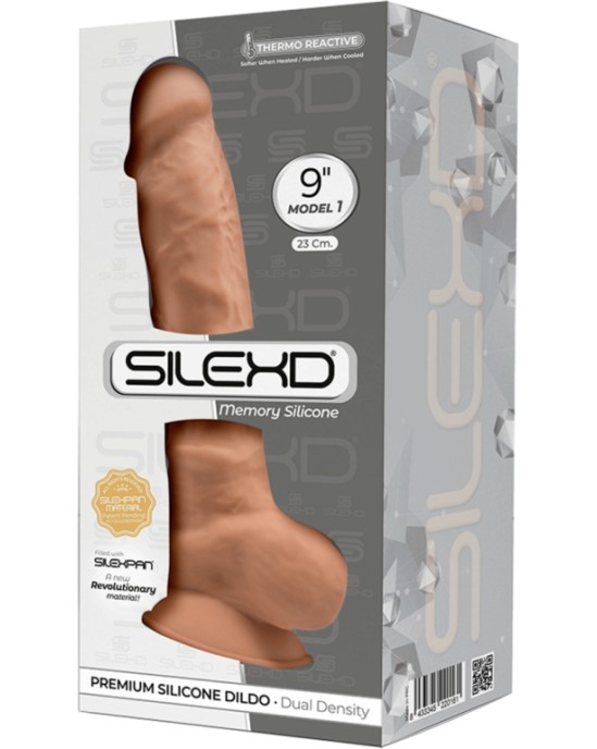 Silexd SILIKONA DILDO MODELIS 1 9 KARAMELE"