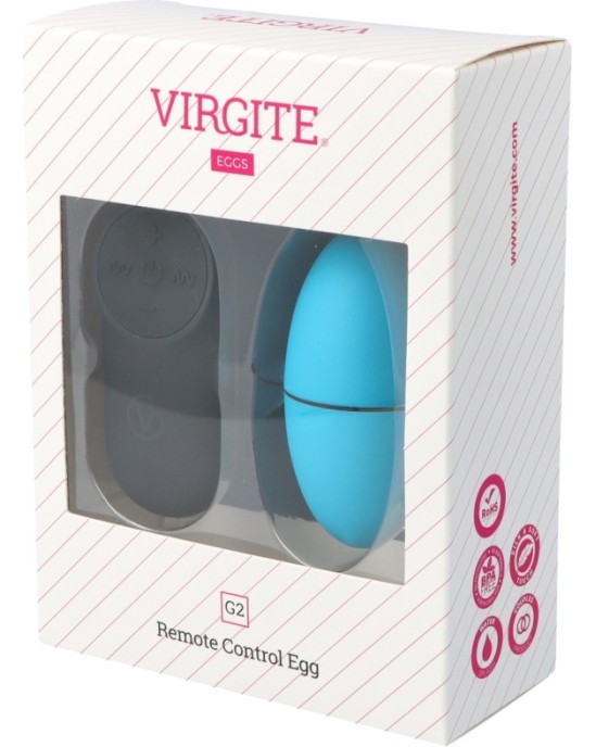 Virgite - Eggs VIBRĒJOŠĀ OLA G2 BLUE