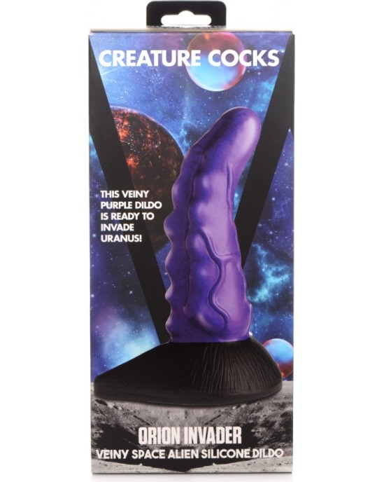 Xr - Creature Cocks SILIKONA DILDO ORION INVADER ALIEN 18'42 CM X 5'84 CM