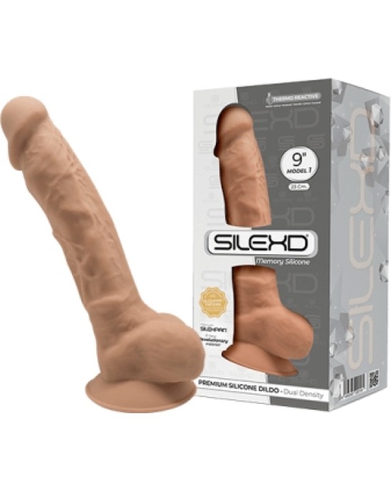 Silexd SILIKONA DILDO MODELIS 1 9 KARAMELE"