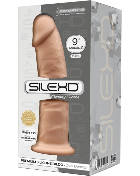 Silexd SILIKONA DILDO MODELIS 2 9 FLESH"