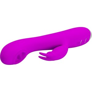 Pretty Love C-Type PRETTY LOVE - RACHEL RECHARGEABLE VIBRATOR WITH PURPLE SUCKER