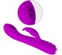 Pretty Love C-Type PRETTY LOVE - RACHEL RECHARGEABLE VIBRATOR WITH PURPLE SUCKER